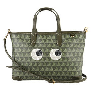Anya Hindmarch Tote Bag Eyes Green